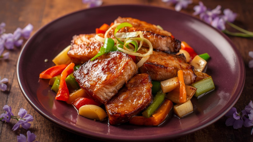 Schweinebauch asiatisch